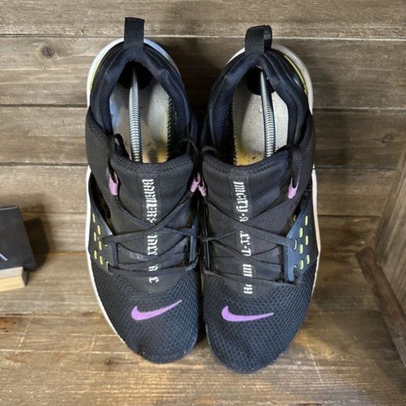 Mens Nike Free Metcon‎ 2 Black Weightlifting Training Shoes Sneakers Size 13 M - Picture 3 of 7